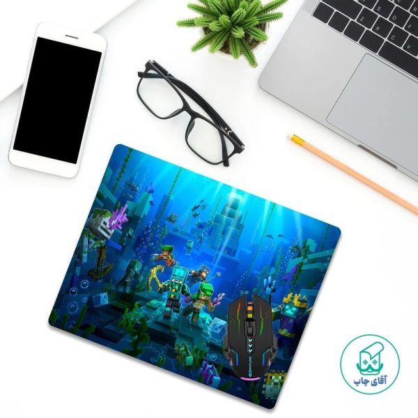 پد ماوس طرح بازی ماینکرفت کد 1102 - Image 2