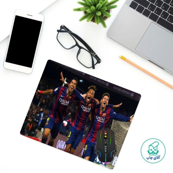 پد ماوس طرح فوتبالی  کد 1208 - Image 2