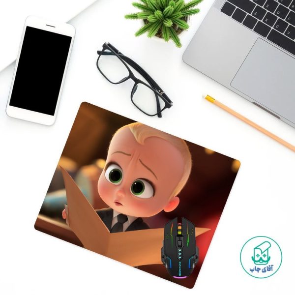 پد ماوس طرح بچه رئیس کد 1234 - Image 2