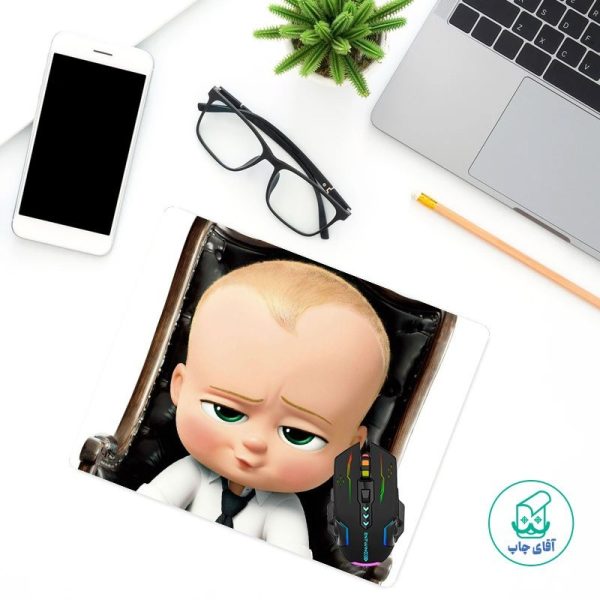 پد ماوس طرح بچه رئیس کد 1233 - Image 2